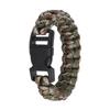 Sieben Kern Paracord Flucht Outdoor Notfall Geflochtenes Seil EDC Camping Überleben Rettungs Armband Werkzeuge Regenschirm Seil Armband