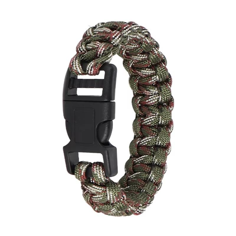 Sieben Kern Paracord Flucht Outdoor Notfall Geflochtenes Seil EDC Camping Überleben Rettungs Armband Werkzeuge Regenschirm Seil Armband