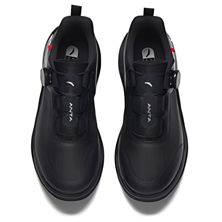 Anta Comfortable Versatile Non-Slip Durable Low-Top Training Shoes Men sneaker Black 112517771-3