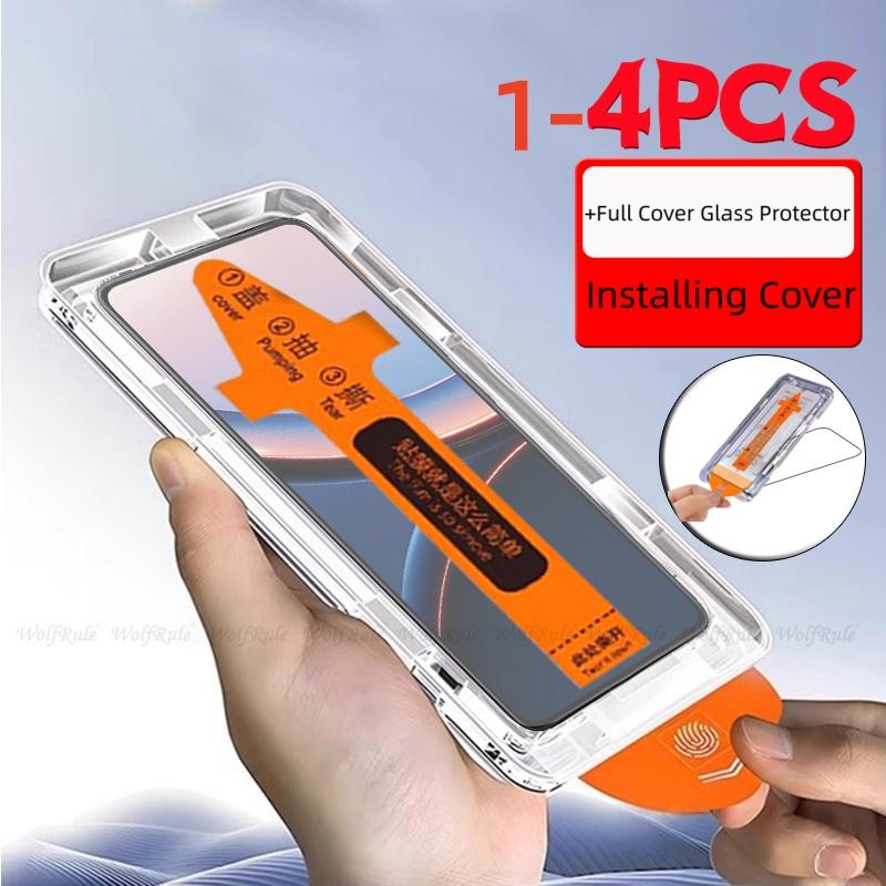 Children Clothing Yulin-001 4/3/2/1Pcs For Poco F7 Ultra Glass Xiaomi Poco F7 Ultra Tempered Glass 9H Hd Full Cover Dust Free Screen Protector Poco F7 Ultra
