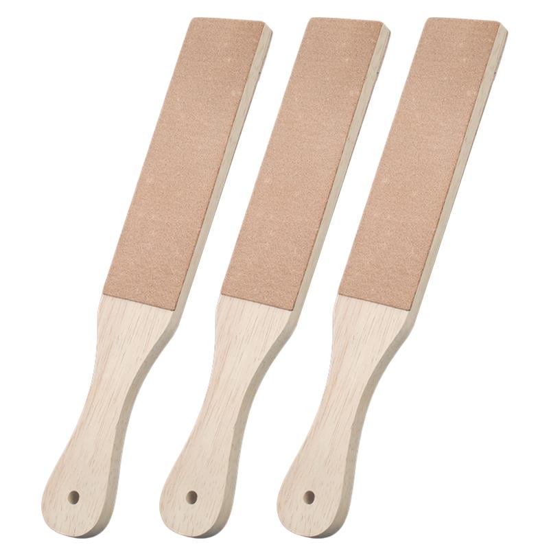 250mm Leather Polishing Board Knives Double-sided Knife Sharpener for Handmade DIY and Leather Carving Tools