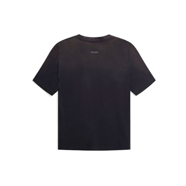 Fear of God Baseball Tee Vintage Black/Red Unisex Tops FG50-063CTJ-010