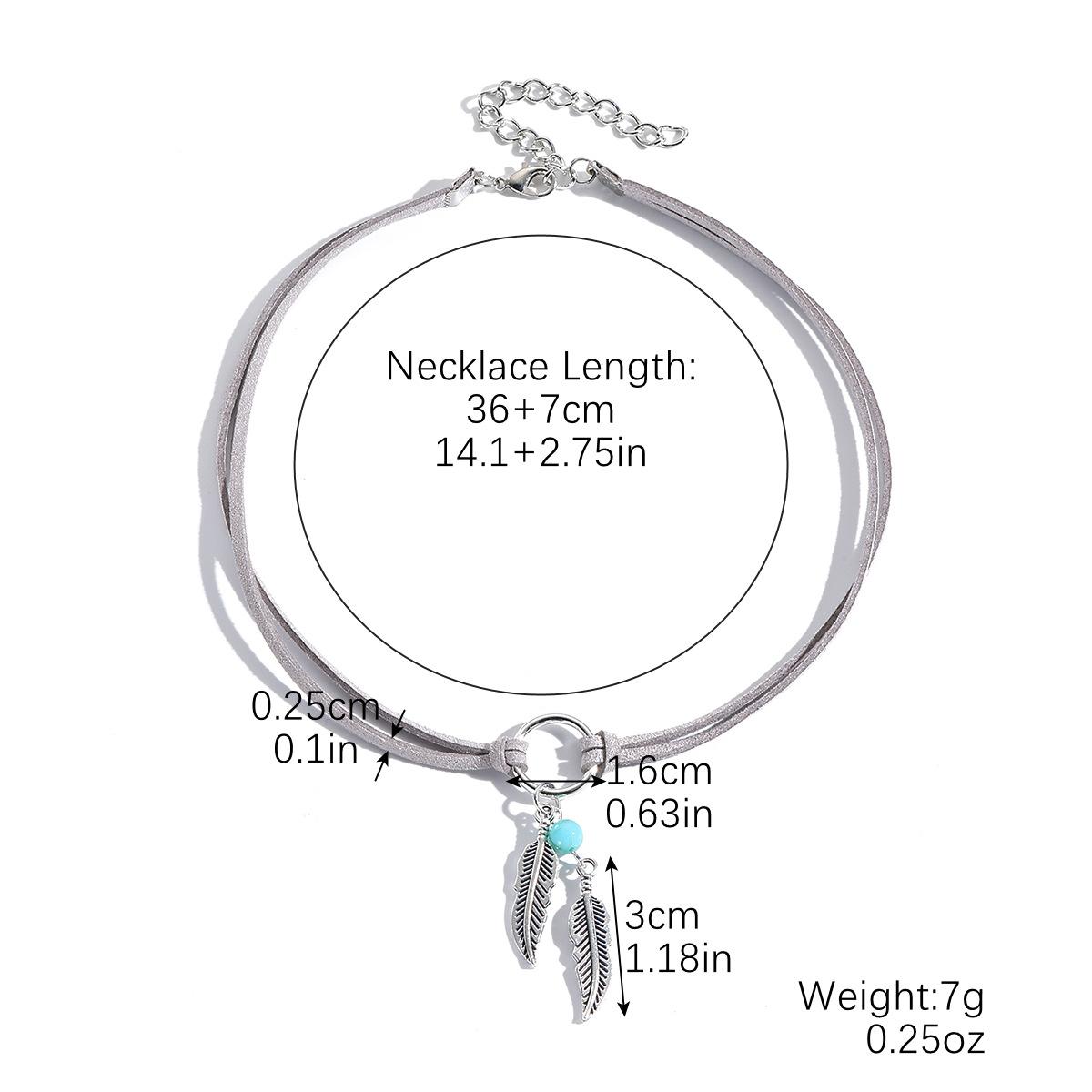 

Ожерелье для женщин в стиле бохо, этническое, листья, геометрические, круглые, женское, колье, шея, красивое, элегантное, для нее