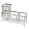 Stainless Steel Kitchen Sink Rack Rustproof Drain Rack Organizer  Bathroom