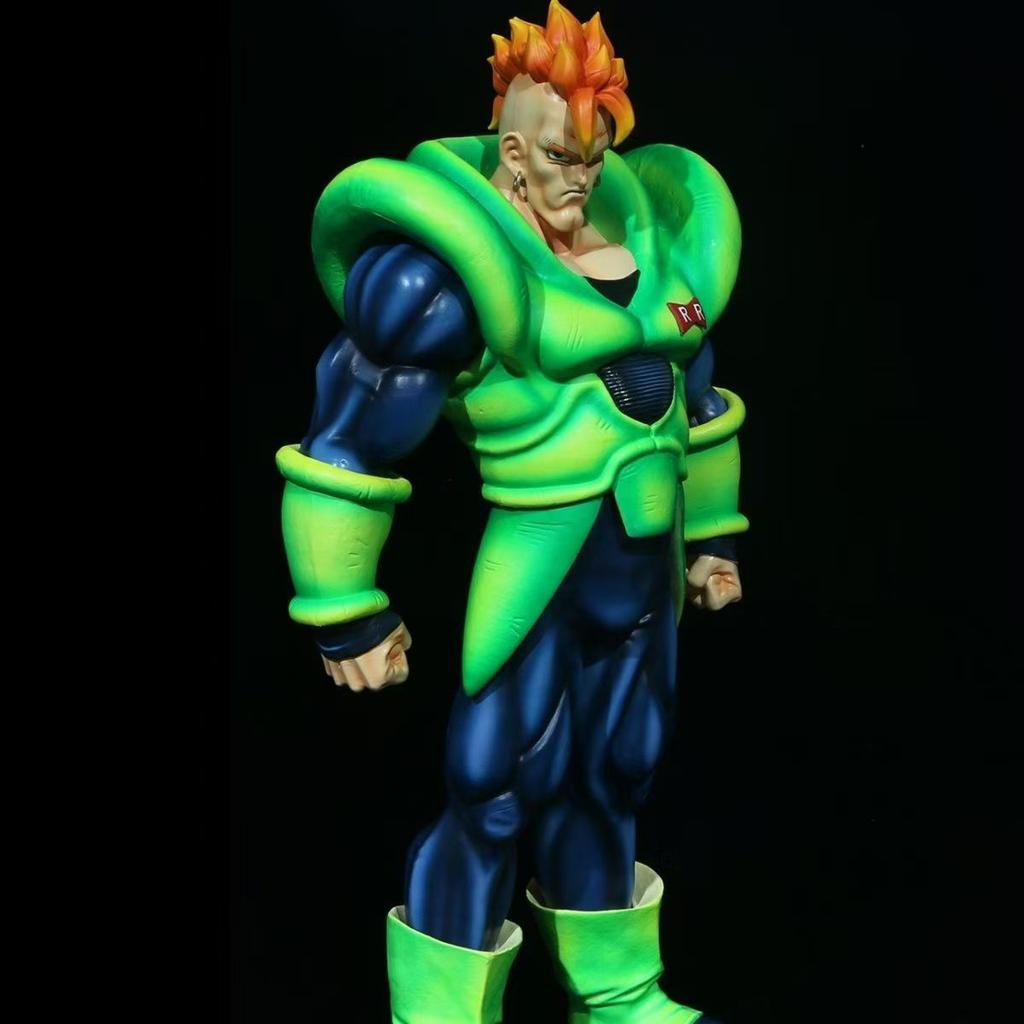 Shengchuang Studio Dragon BallZ Super Villain Android 16 SSj3 Goku 16.14Inch/41cm Can Move PVC Favorites Figure hot toys Gifts