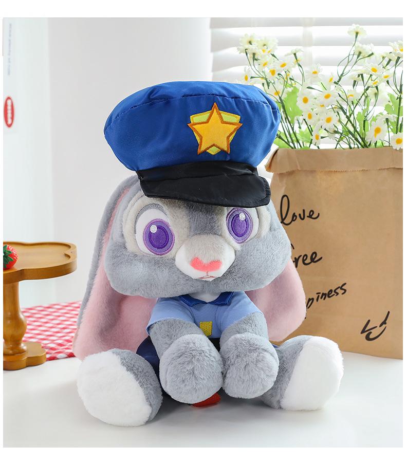 Zootopia Nick Fox & Judy Rabbit Plush Pillow Doll Set