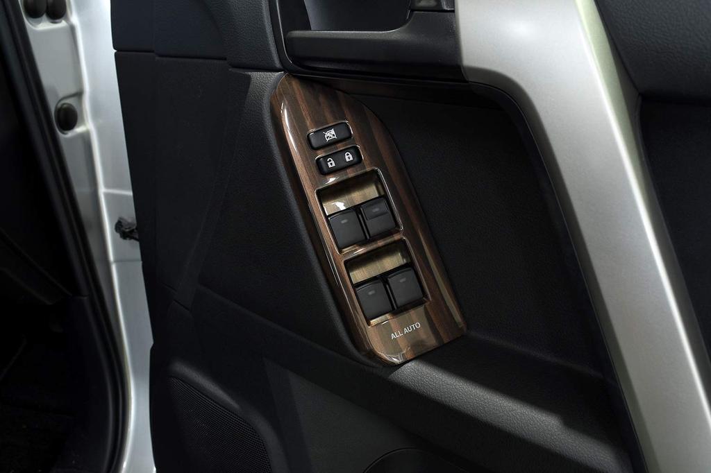 SecondStage PWSW Panel for Toyota Land Cruiser Prado 150 Series Ebony Finish T388BCW (Door Switch) (Late Model) - /