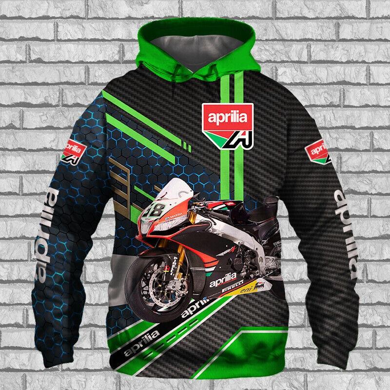 

Aprilia-RSV4-RR-RF-Factory Top Us 3D Толстовка Унисекс