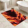 Flame Art Living Room Nonslip Area Rug Soft Carpet For Bedroom Game Playroom Sofa Office Home Decor Doormat Christmas Gift C9301307