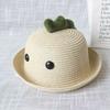 Cute Dinosaur Baby Straw Hat Summer Kids Sun Protection Beach Bucket Cap Boys Girls Super Cute Sun Hat