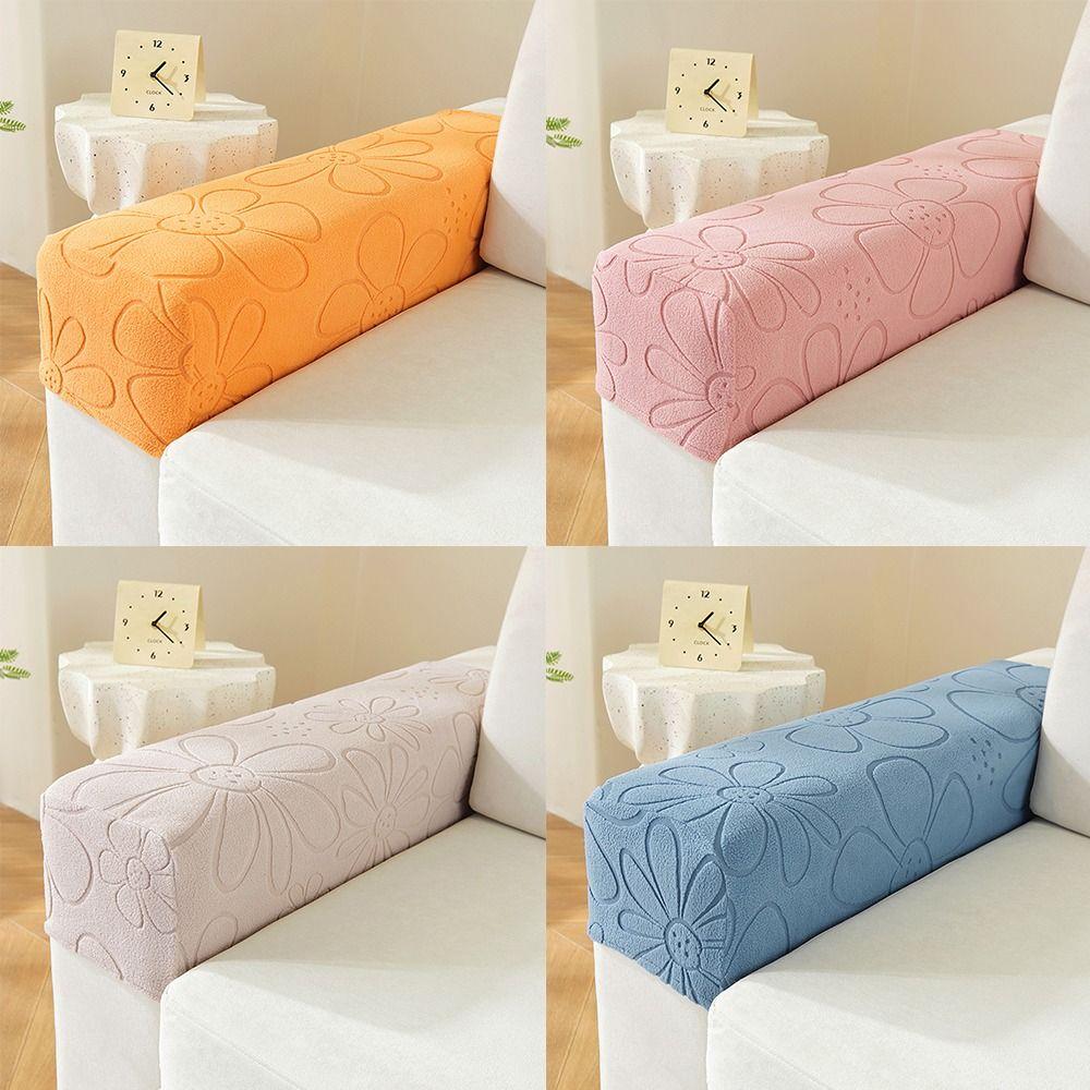 Anti-slip Sofa Armrest Cover Elastic Couch Arm Protector Sofa Cover for Home Furniture Decor