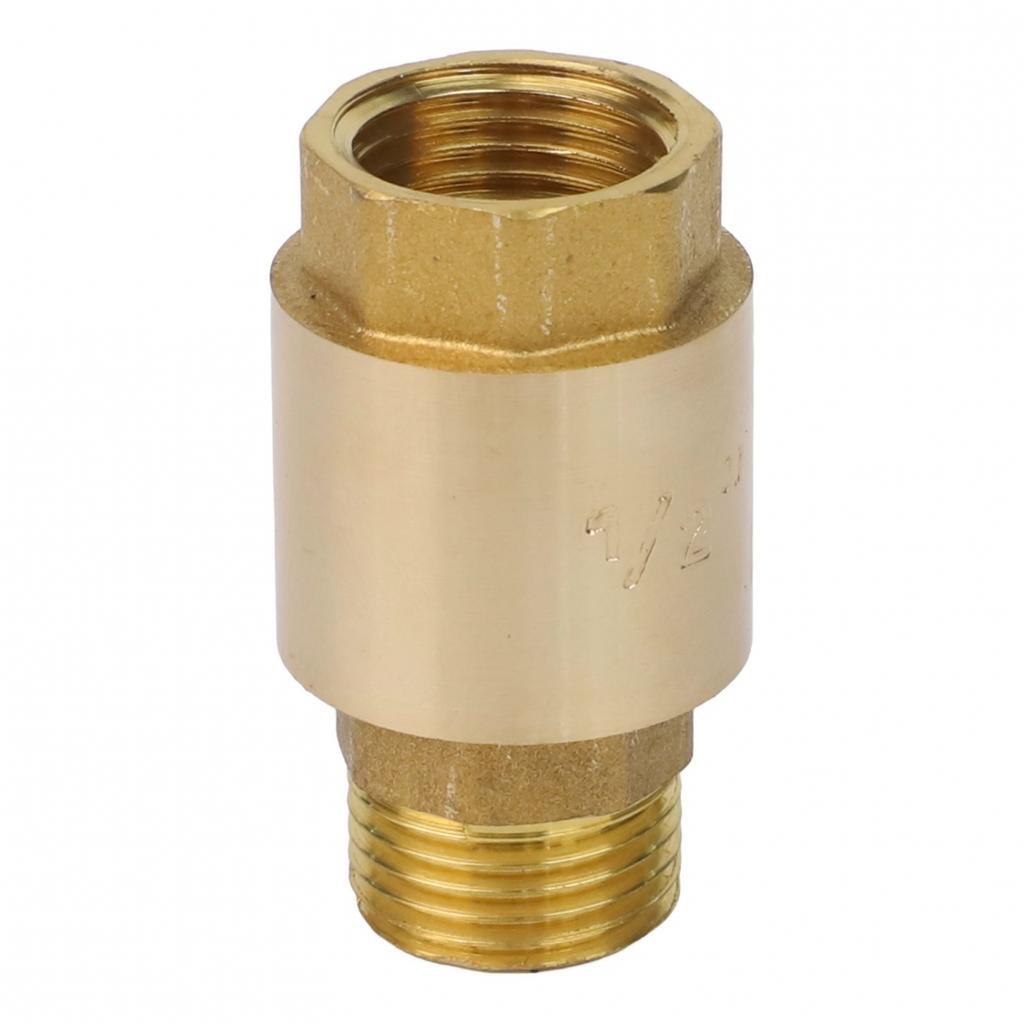 Backflow Prevention Brass Check Valve Pipeline Connection Easy Installation