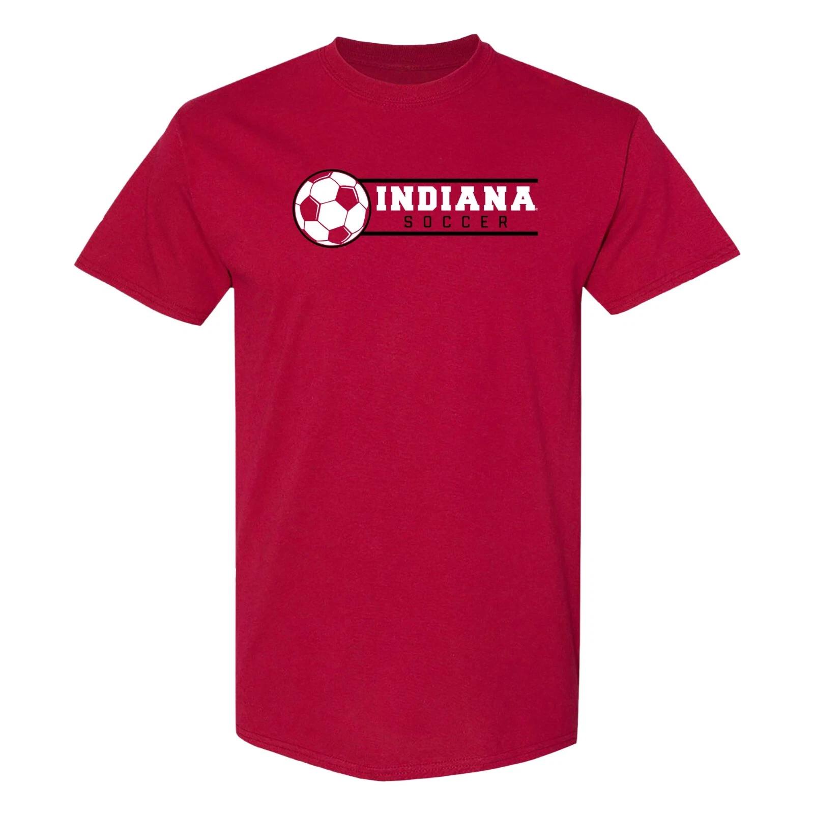 Indiana Hoosiers Soccer Spotlight T-Shirt - Cardinal S