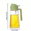 Dual Purpose Oil Bottle Kitchen Spray Oil Sprayer Bottle Kitchen Oils Spray Can Leakproof Oil Spray Bottle Household