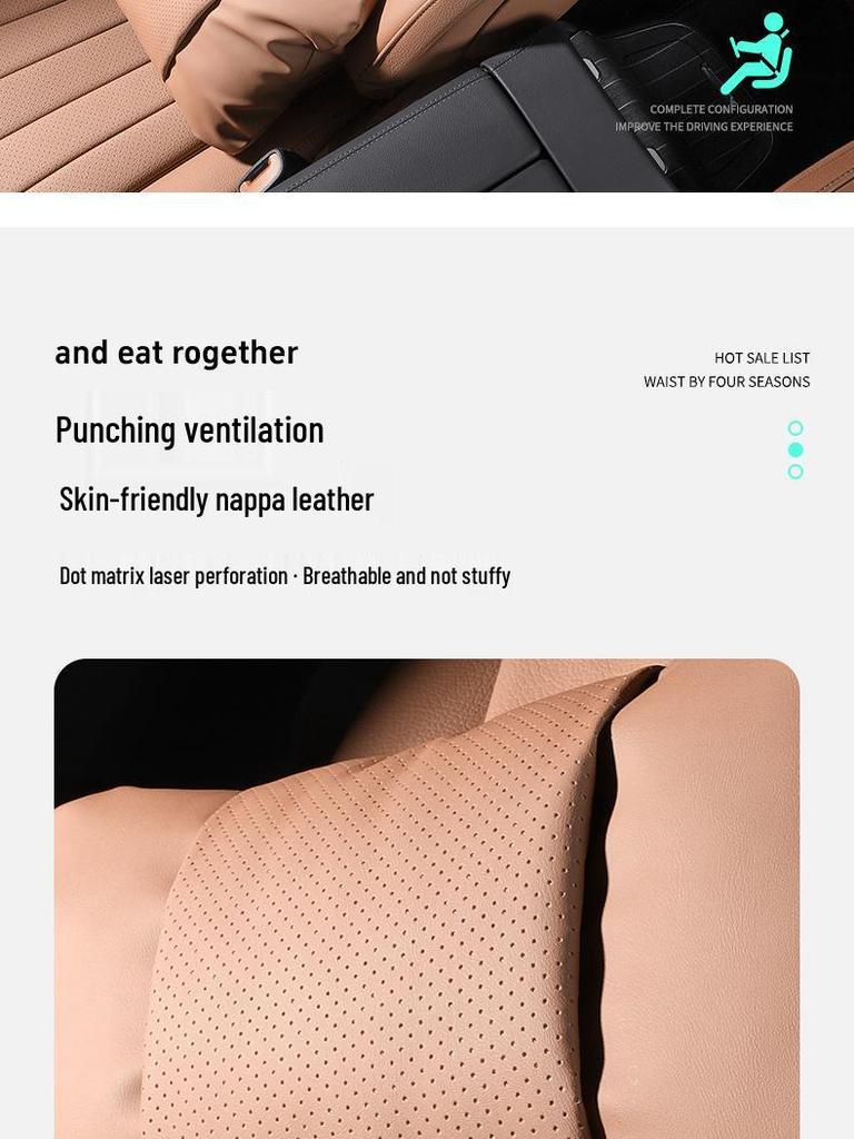 Car Lumbar Support for Toyota Models: Sienna, Asian Dragon, Camry, Highlander, Alphard, Vellfire