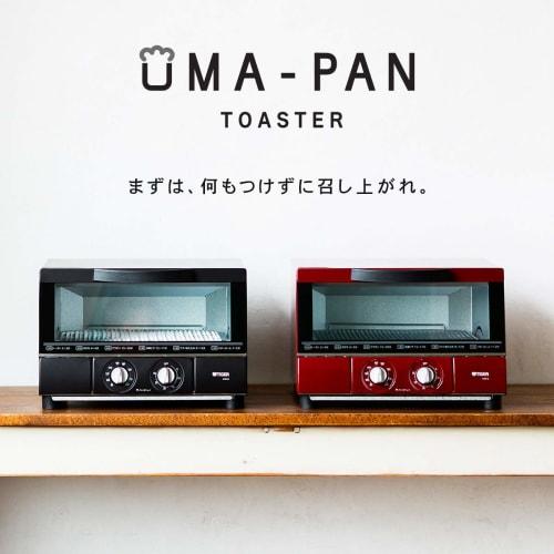 Tiger Thermos (TIGER) Oven Toaster Umapan Toaster Triple Heater Design Matte Black KAE-G13NK