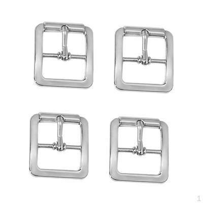 4 Dornschließen Basteltasche Schuhgürtel Zubehör 20mm