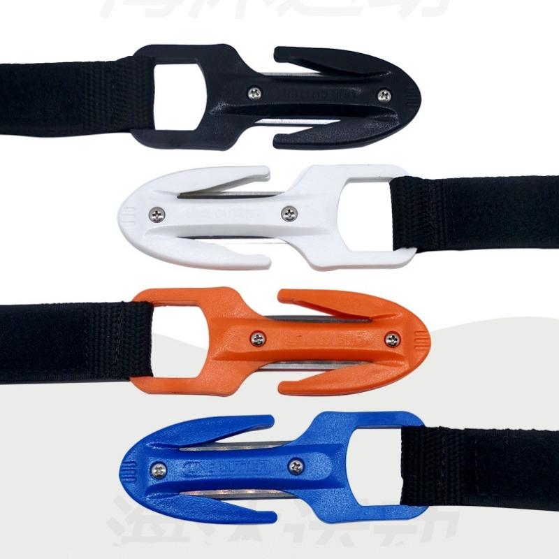 Ceramic Blade Scuba Diving Cutting Special Knife Line Cutte arancione