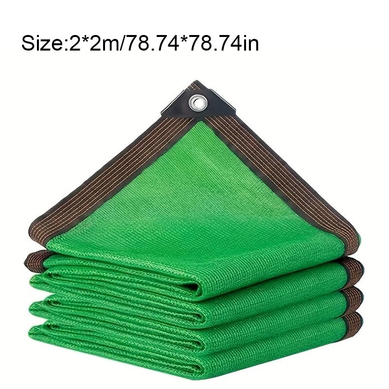 

1шт перфорированная сетка от солнца для патио зеленая сетка от солнца зеленая сетка от солнца с усиленными краями многоцелевое использование зелёный