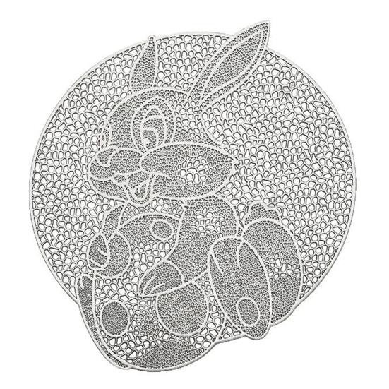 Prostírání Tepelná izolace PVC Podložka pod nádobí Králičí styl Podložka pod jídelní talíř Dutá