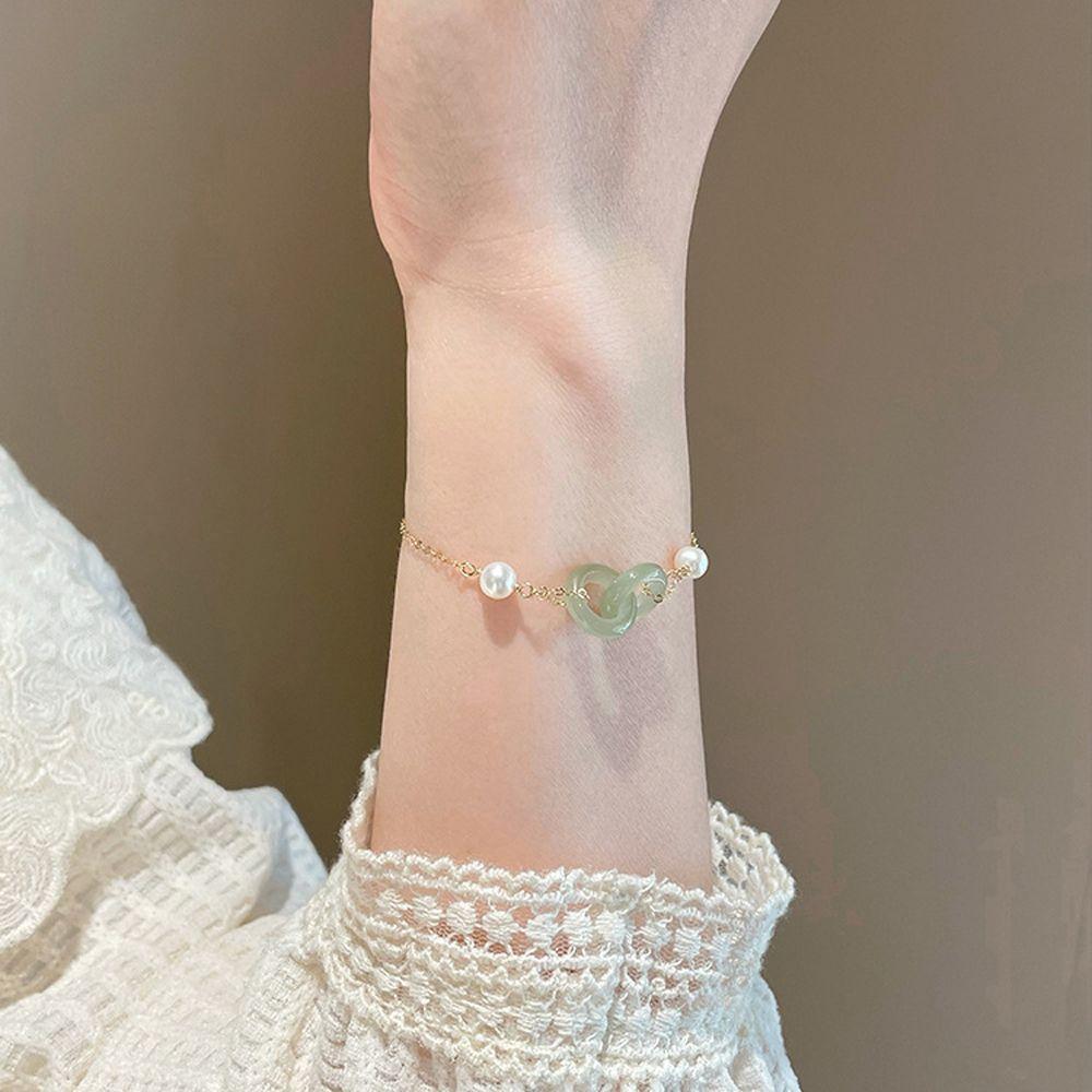 

Элегантный прекрасный подарок жемчуг женский браслет модные украшения мир пряжка корейский стиль ожерелье