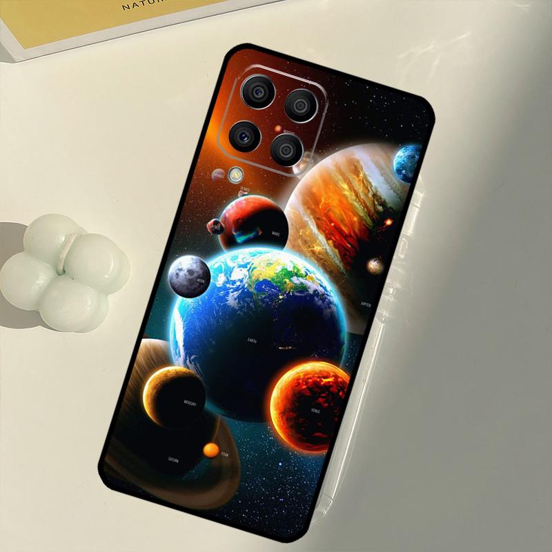 Space Solar System Planets Universe For Samsung Galaxy M15 M35 M21 M16 M06 M33 M13 M53 M11 M31 M55 M14 M34 M54 M12 M32 M52 Case
