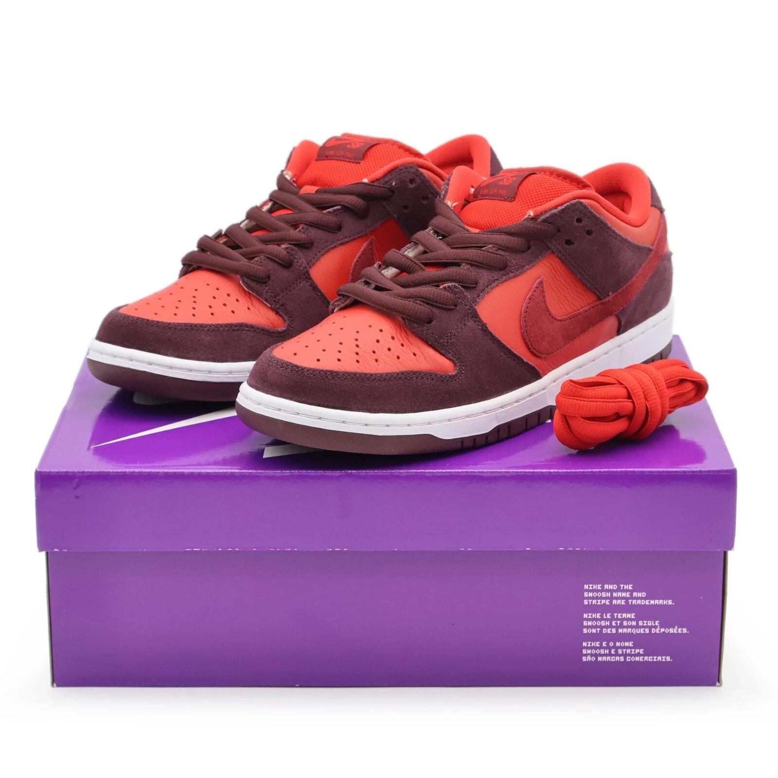 

DM0807-600 Nike SB Dunk Low Fruity Pack Вишневий Бургундський Розчавлення Командний Червоний (Чоловічі) US 5