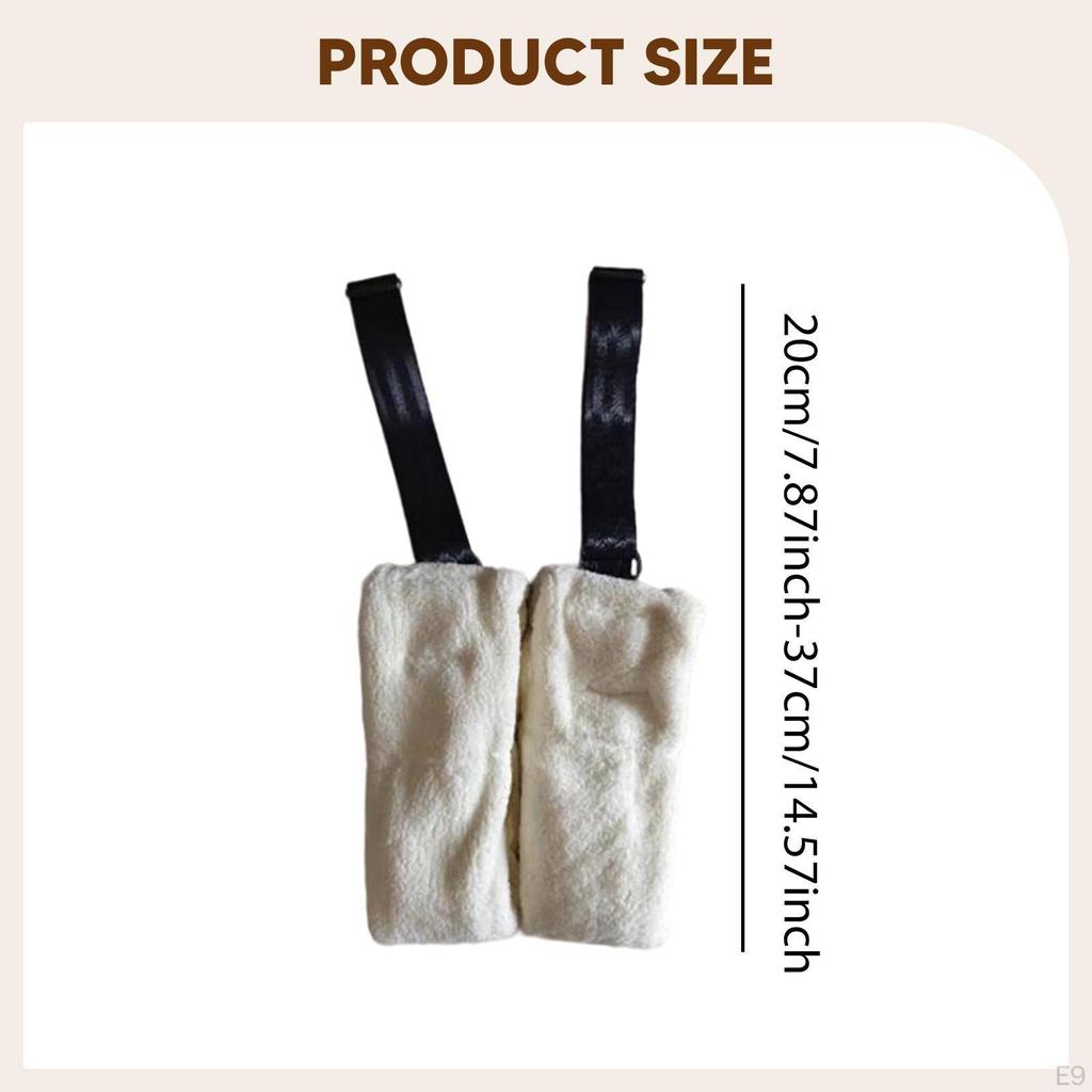 Pilates Straps, Training Accessories, Adjustable, Comfortable Plush Straps for Exercises, Suitable