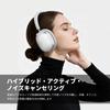 Srhythm NiceComfort 95 Hybrid Noise-Canceling Headphones, Wireless Bluetooth Headset with Transparency Mode, ENC HD Sound, Space Silver