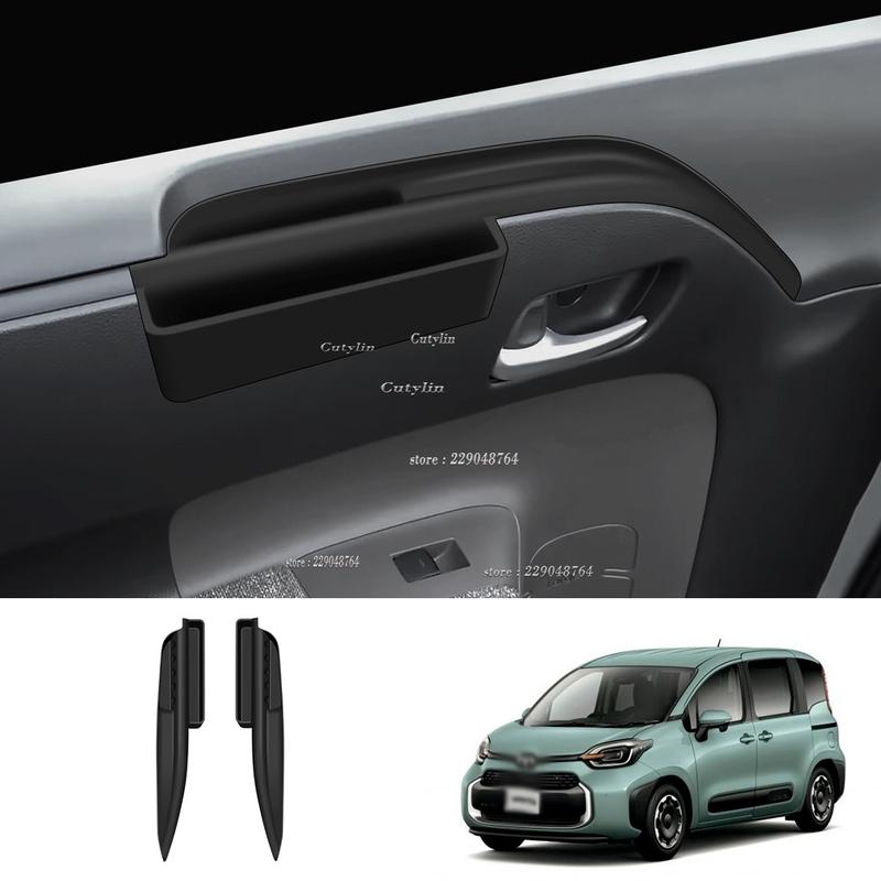 For Toyota Sienta   2024 Interior Silicone Central Control Water Cup Holder Cover Storage Box Pad Window Switch Panel