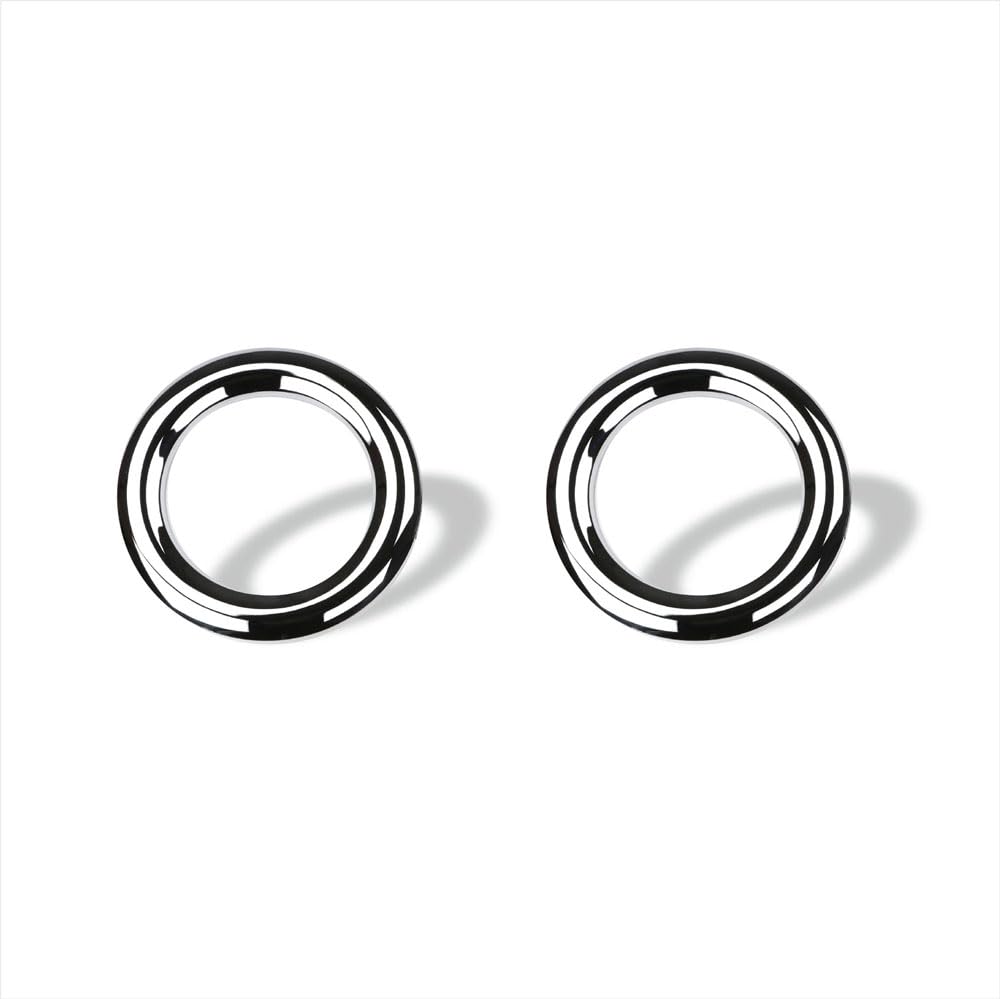 EVE DESIGN Original Bezel Cover For Fiat 500 Series with Factory Fog Lights and Abarth Series with Factory Fog Lights Product Product "Bezeling" /