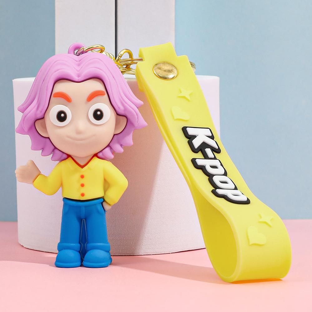 Keychain Anime Devil Hunter Pvc Schoolbag Pendant Keychain