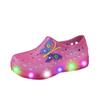 Children's LED Flashing Light-Up Summer Garden Sandals for Toddlers
