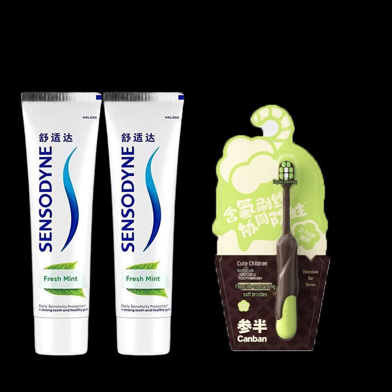 

Sensodyne Toothpaste & Kids Toothbrush Combo