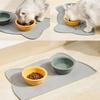 Food Dog Watering Feeding and Water Supplies Pet Home. Accessories Stuff Puppy Dogs Waterproof & Products Mat Non-slip For