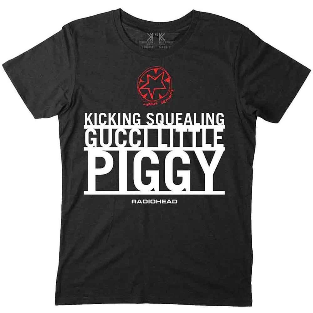 Radiohead Piggy Band Logo T Shirt XL
