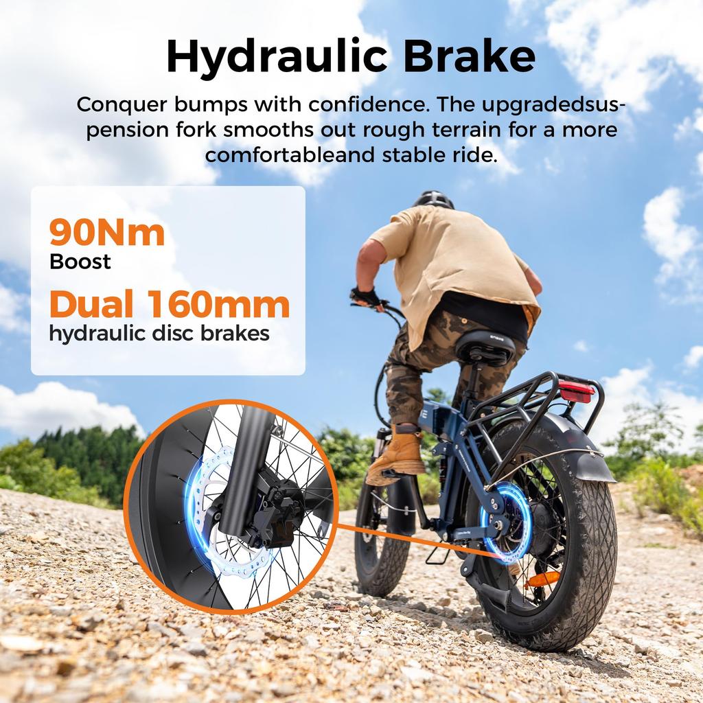 ENGWE faltbares Elektrofahrrad, 48V 15Ah Akku, Reichweite bis zu 130km, faltbares Design, App-Steuerung, Pro 3.0 Boost-Motor, ENGINE PRO 3.0 BOOST