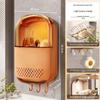 Wall-Mounted Chopstick & Spoon Storage Box with Draining Rack - 2026 Model for Home Kitchen