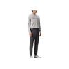 SAUCONY Urban Lifestyle Collection All-Weather Fashion Versatile Crew Neck Long Sleeve T-Shirt Men Tops Smoke-Gray SA2259LT01C-GR084