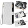 Wrist Strap Crossbody Phone Case for IPhone 16 15 14 11 13 12 Mini X XR XS Pro Max 8 Plus Wallet with Card Holder Leather Cover