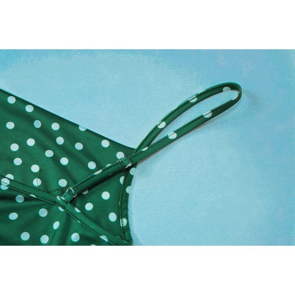 Summer Spot Print Slips Backless Sexy Elegant Bodycon Mini Prom Dress Women Casual Clothes Y2K Beach Festival