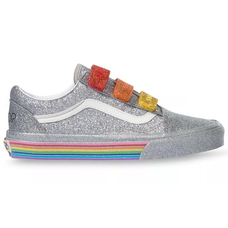 Vans Flour Shop X Old Skool V 'Silver Rainbow' VN0A3D292TO