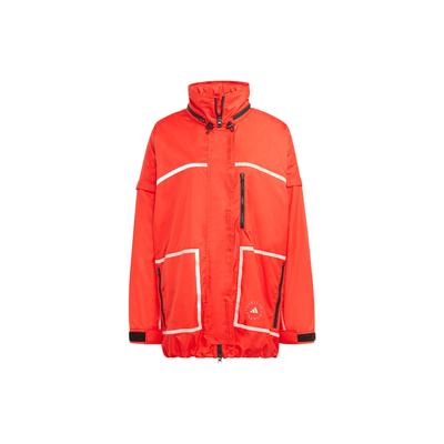 X Stella McCartney Kragen Lockere Jacke Damen Oberbekleidung Leuchtendrot IA0018