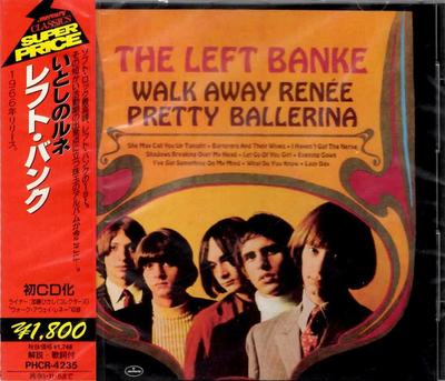 CD LEFT BANKE - Walk Away Renée / Pretty Ballerina PHCR4235 Mercury 1994 Japan ObiRock Used