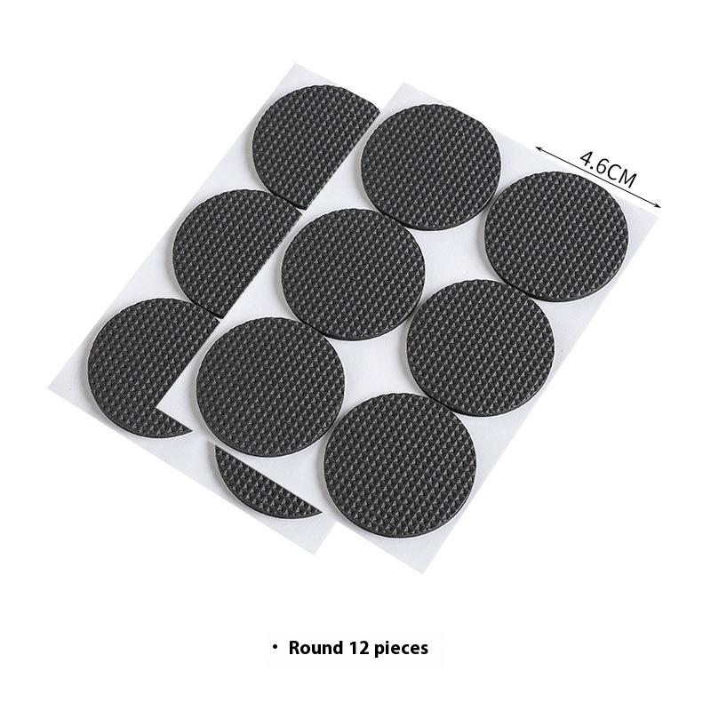 

30 шт. противошумных защитных накладок на ножки стульев | 30 шт. | Прочный материал | Нескользящие | Обеденные стулья и столы | Тихая домашняя обстановка round-12pc