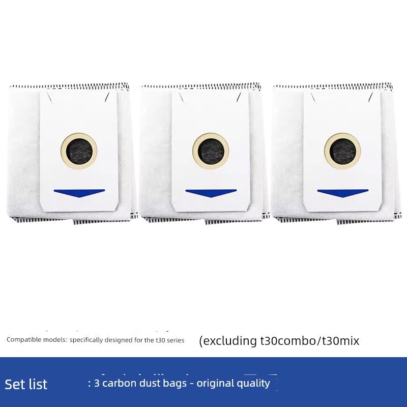 Suitable for Ecovacs Vacuum Cleaner Dust Bags X11/X8/T80/T50/X9/T30/X1/X12 Accessories Garbage Bags
