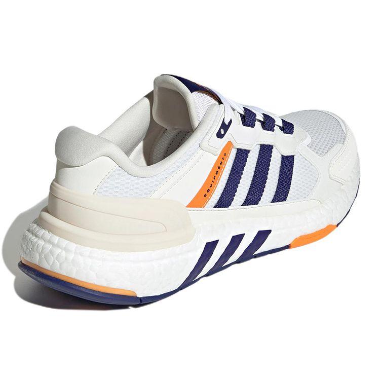 Adidas Equipment Comfortable Fabric Durable Low-Top Casual Running Shoes Unisex Sneakers White Blue HR2037
