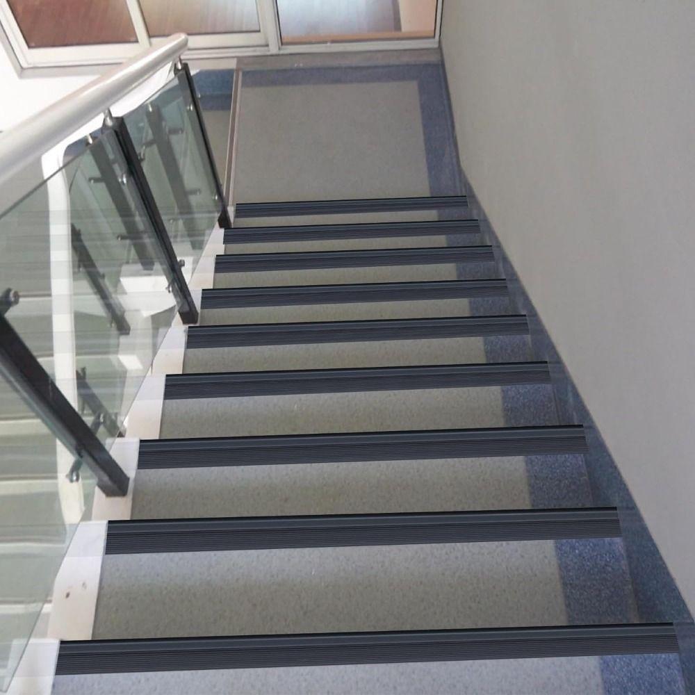 100cm Stair Safety Strip Non-Slip Decorative Strip Stair Edge Protector  Indoor Outdoor