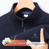 MONTAGUT Herren Stehkragen Winddicht Full-Zip Sweatshirt