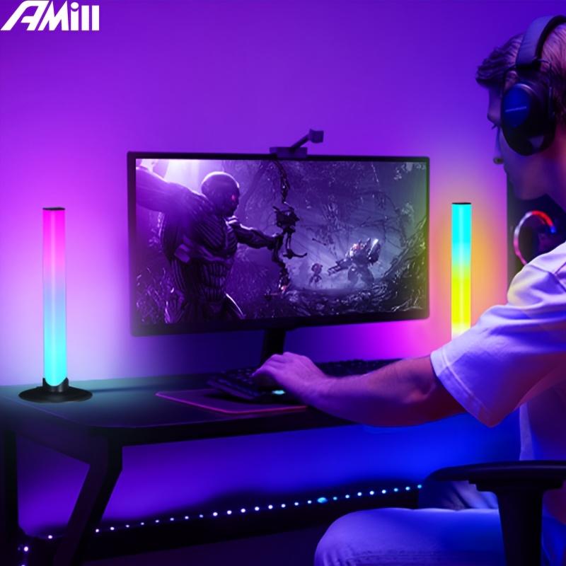 RGB Intelligent E-sports Atmosphere Light, Headphone Stand Office Desk Accessory, with 1 Headphone Stand, RGB Lighting Mode